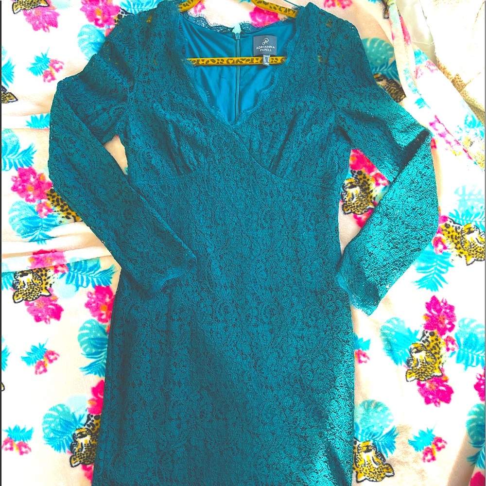 Adrianna Papell Lace Dress